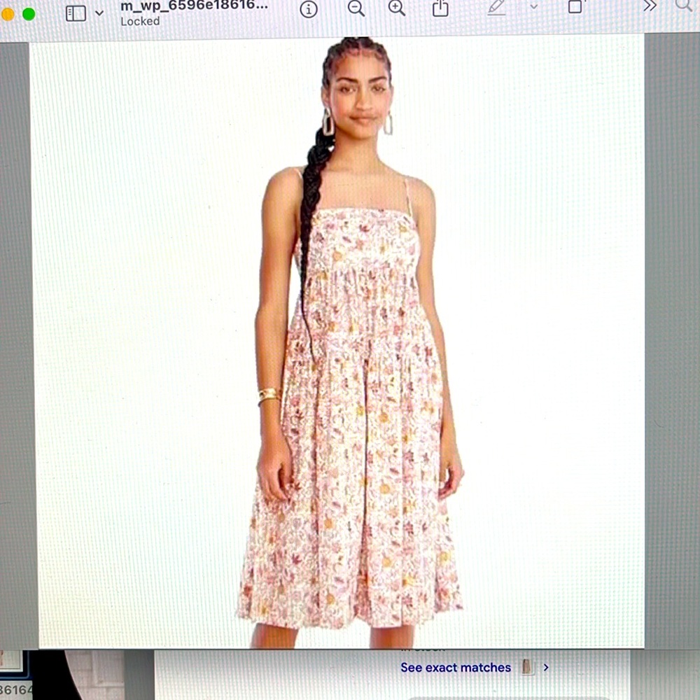 J. Crew tiered floral sundress in Liberty Arts Fabric size 10 EUC